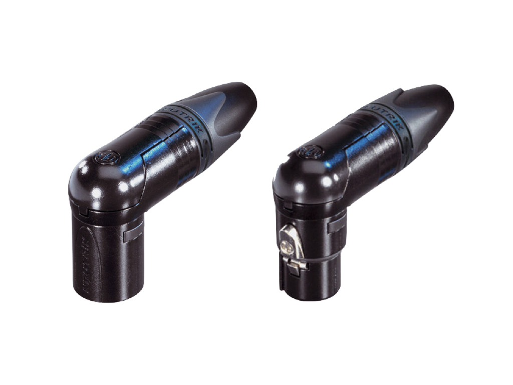 Neutrik NC3FRX-B NC3MRX-B 麥克風直角接頭 XLR 零件 眾多樂手、錄音室指定品牌｜陸比音樂