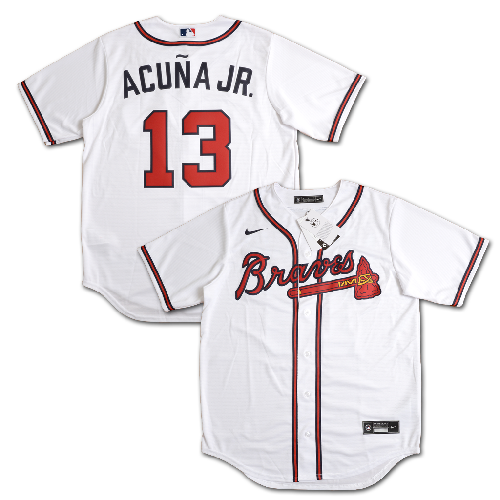 Nike 亞特蘭大勇士隊 Ronald Acuna Jr. 主場 球迷版 球衣