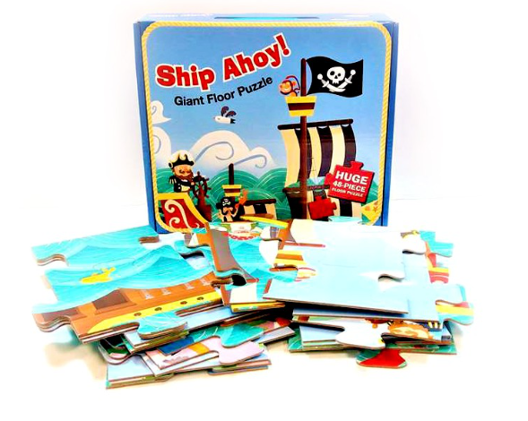 CS Ship Ahoy Floor Puzzle 48pcs (Without Box)