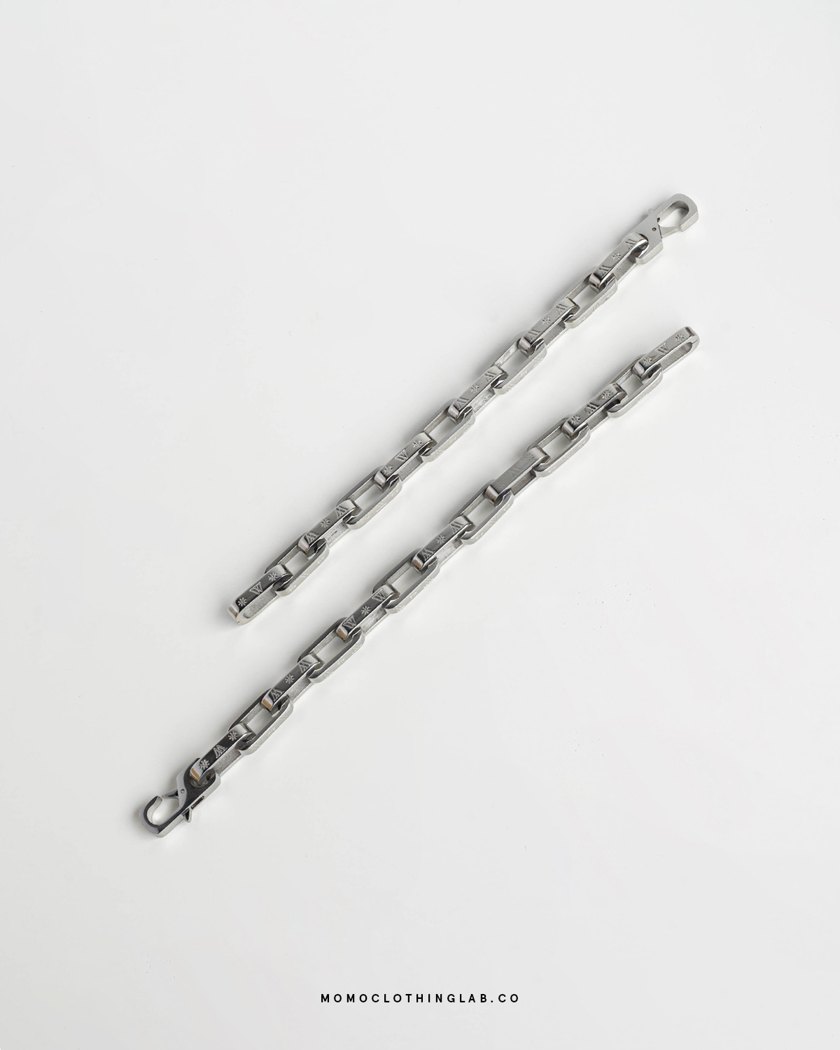 #現貨 (ACCB510) 鋼手鍊 方扣粗鍊