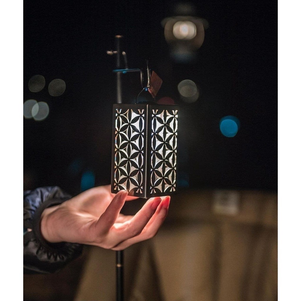 韓國 溫：HWA 燈罩 六角 方形 GOAL ZERO ML4 38燈 收納袋 切割 幾何 雪花 露營 戶外 風格 美學