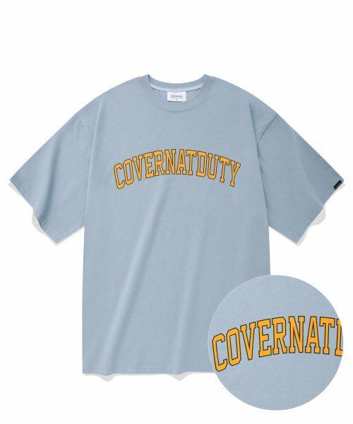 COVERNAT Duty Arch LOGO T恤 短袖 藍色
