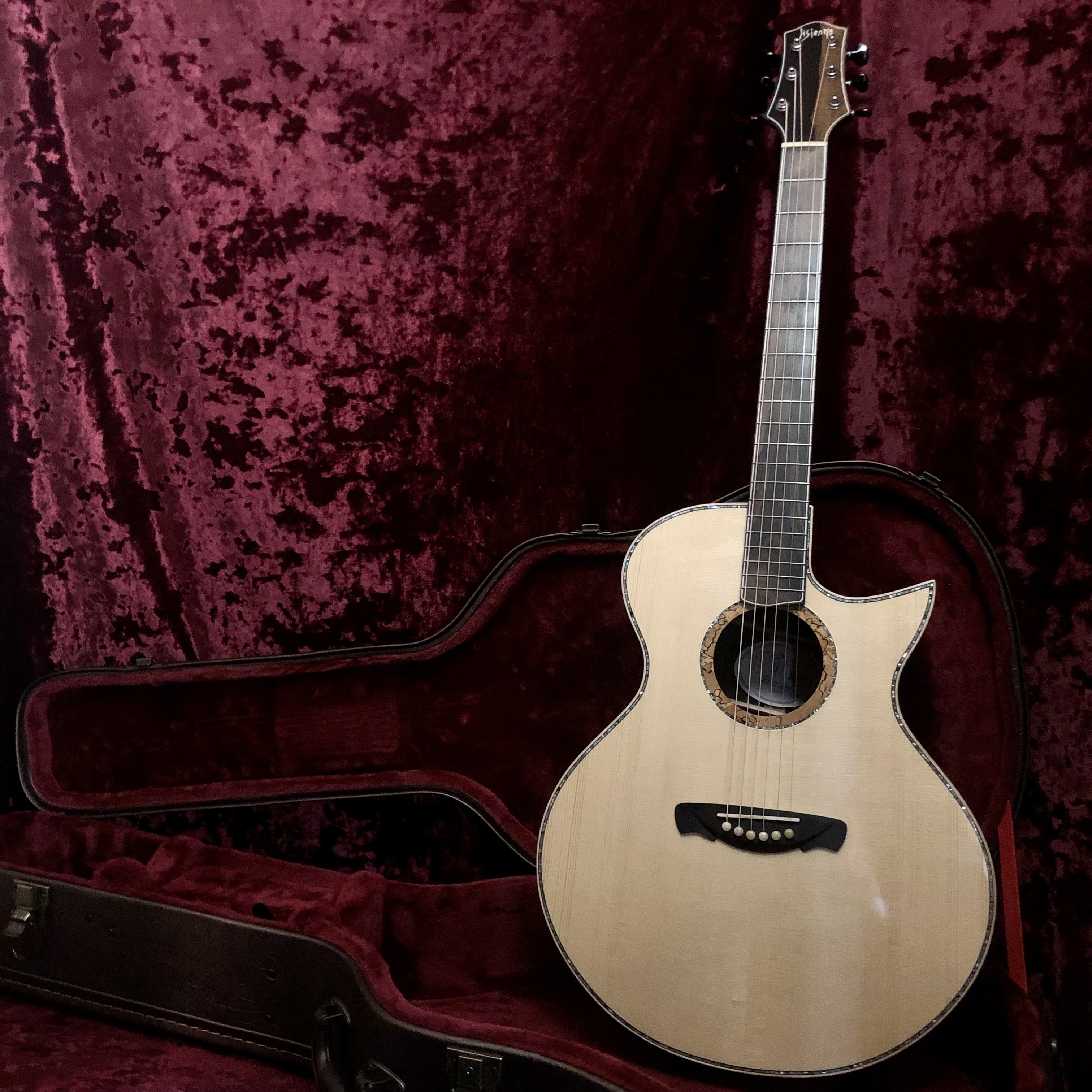 弦墨 弦墨 HsienMo 尖缺角 破布木 全單 木吉他 — 三峽吉他 / Bass