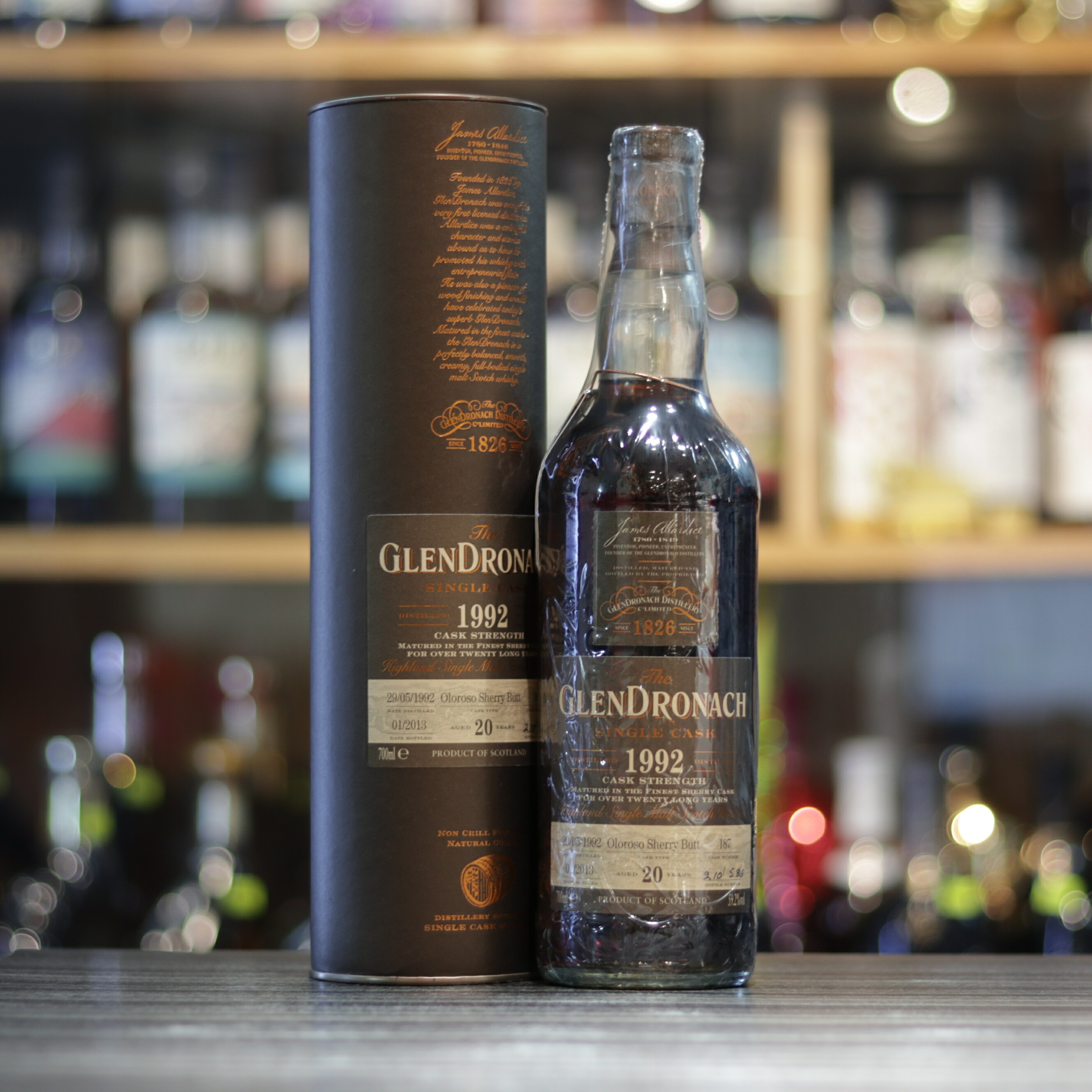 Glendronach Single Cask 1992 #187 20YO - 70cl/59.2%