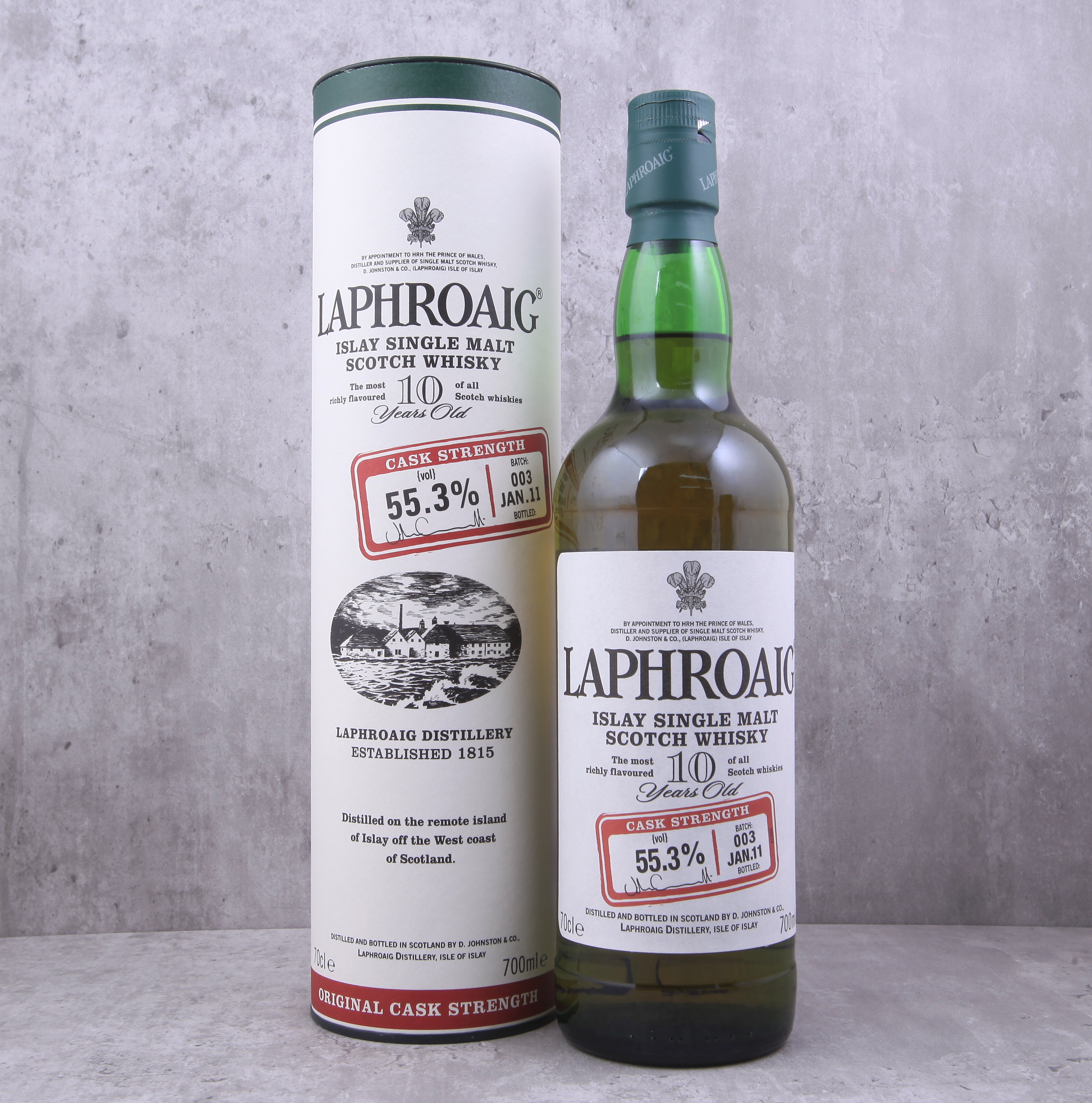 Laphroaig 10YO Cask Strength Batch 003 55.3%