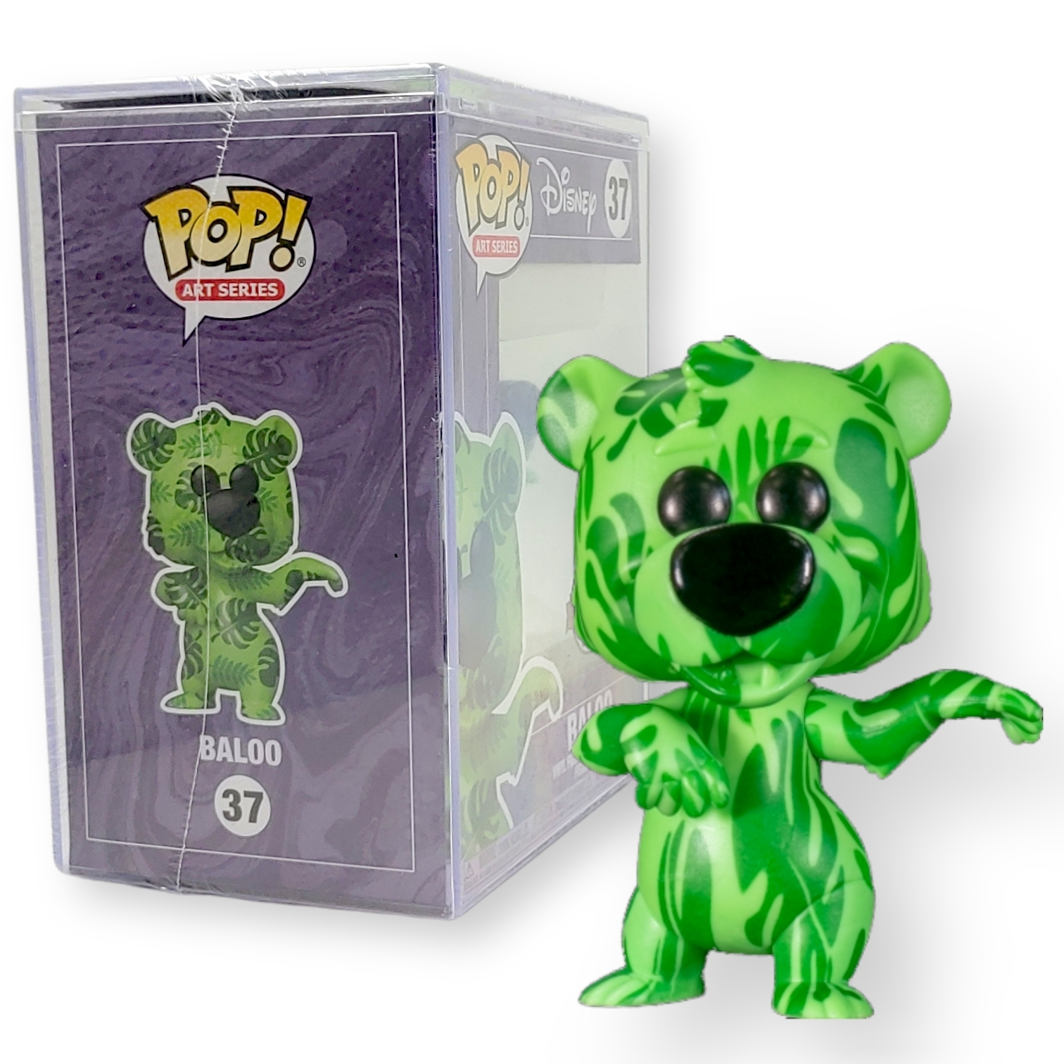 FUNKO POP <The Jungle Book>巴魯熊(綠葉藝術版)-No.37