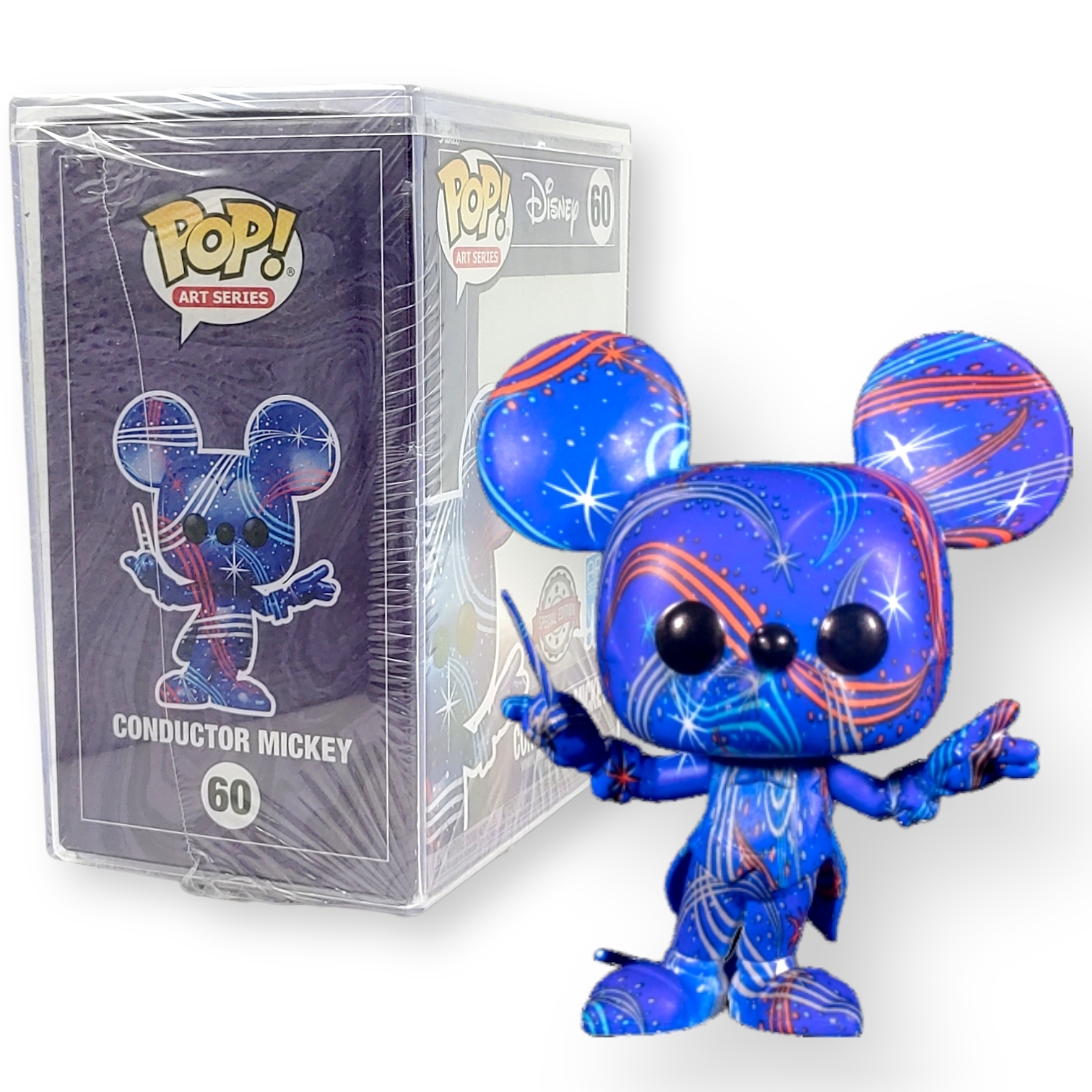 FUNKO POP <迪士尼>米奇老鼠指揮家(銀河藍藝術版)-No.60