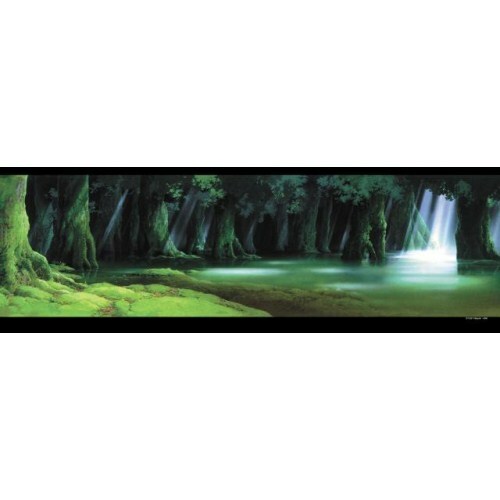950片拼圖 魔法公主 山獸神的森林