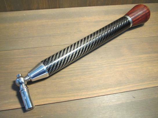 日本進口 渡邊商店 #4CF1-330 US鋼琴調音扳手 調音錘 碳纖維手柄 球尾