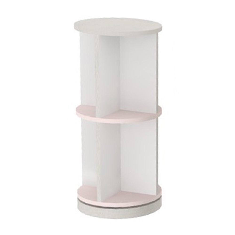 2 Tier Carousel Book Shelf, Deluxe, Pastel