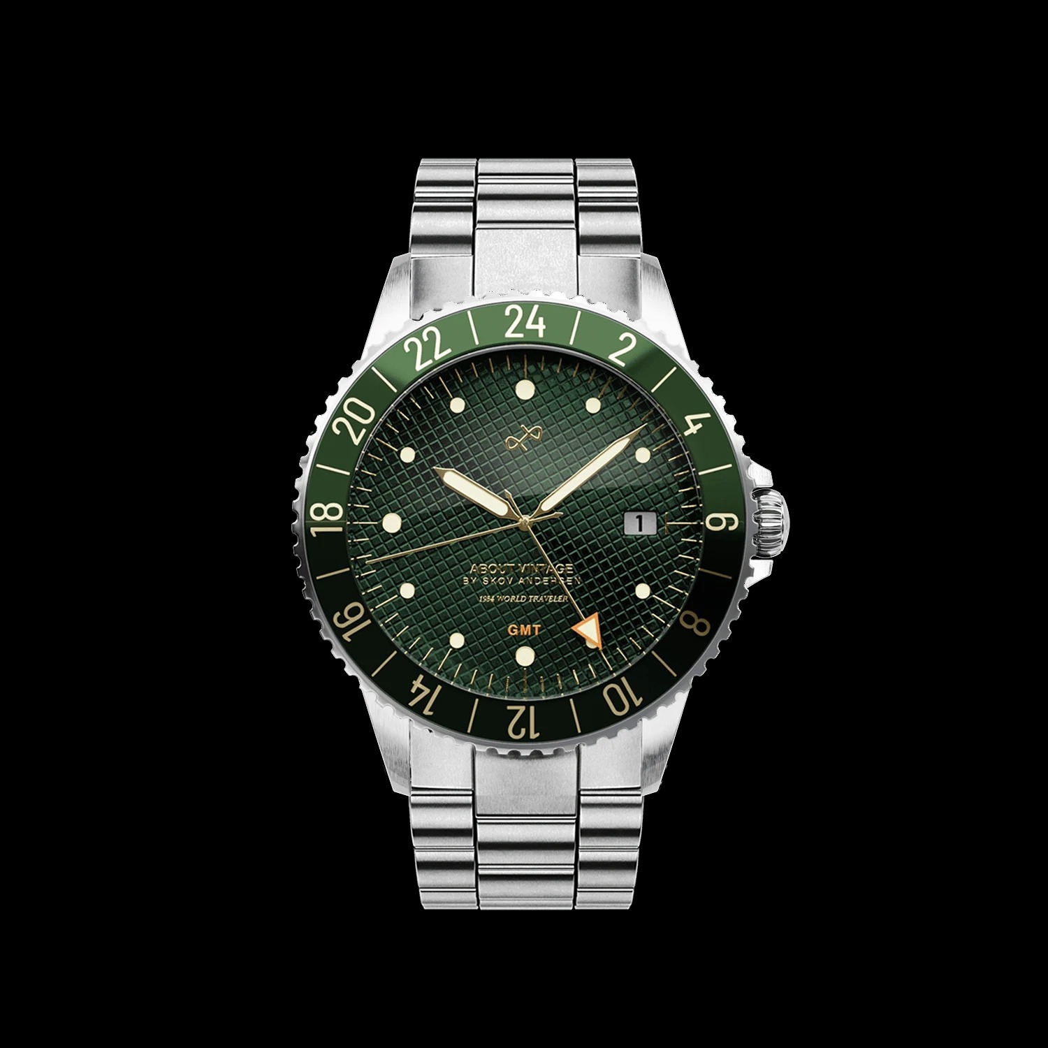 About Vintage 1954 GMT Green Turtle Watch Review