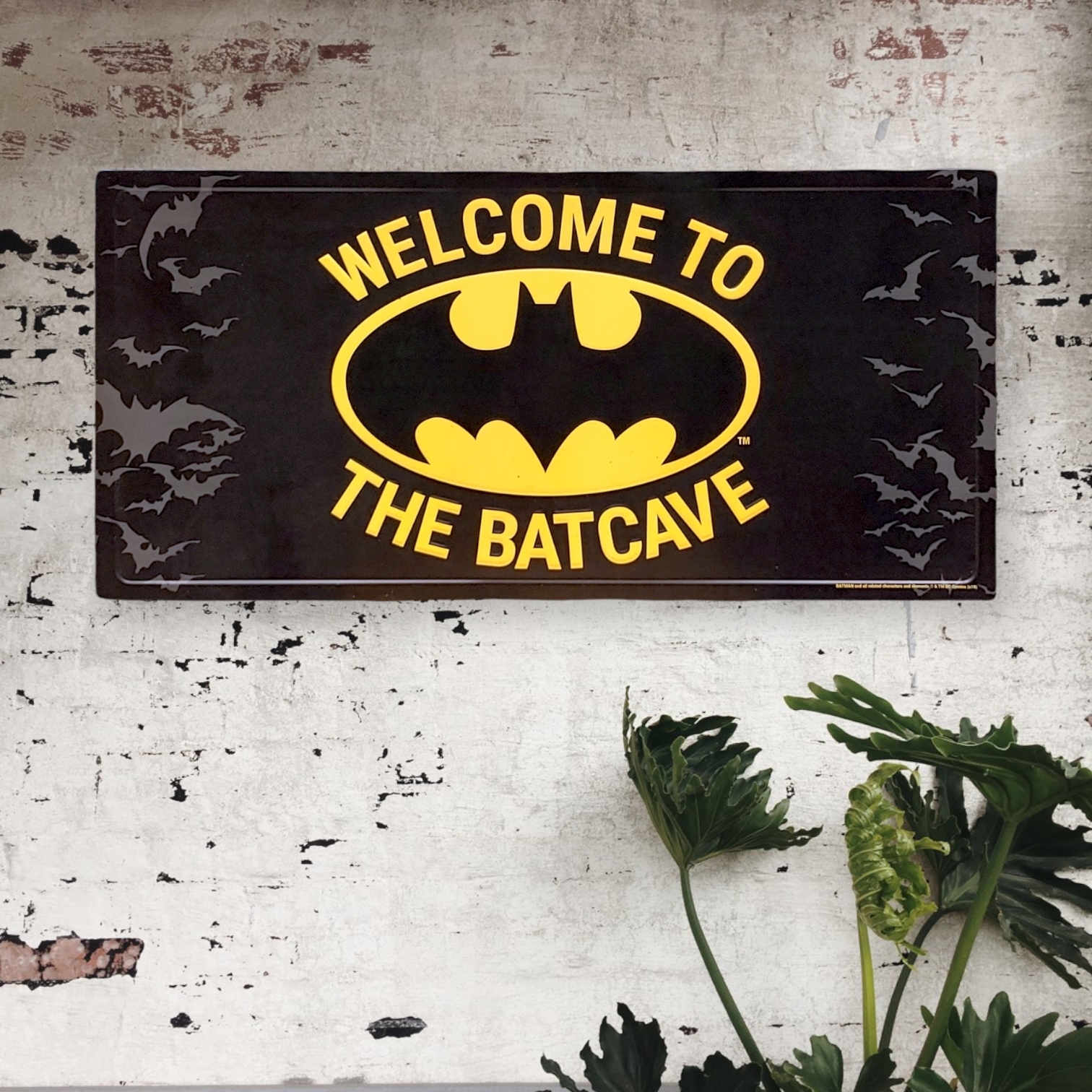 <蝙蝠俠>大型標誌掛牌