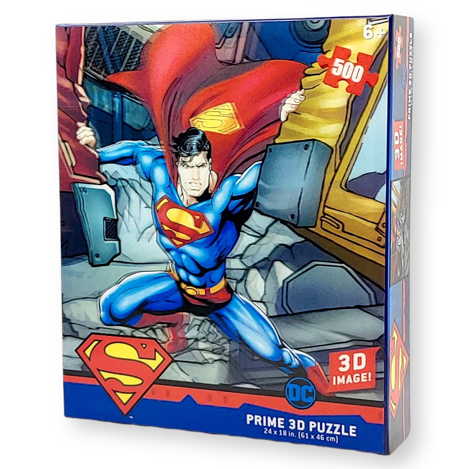 <超人>3D立體500塊拼圖