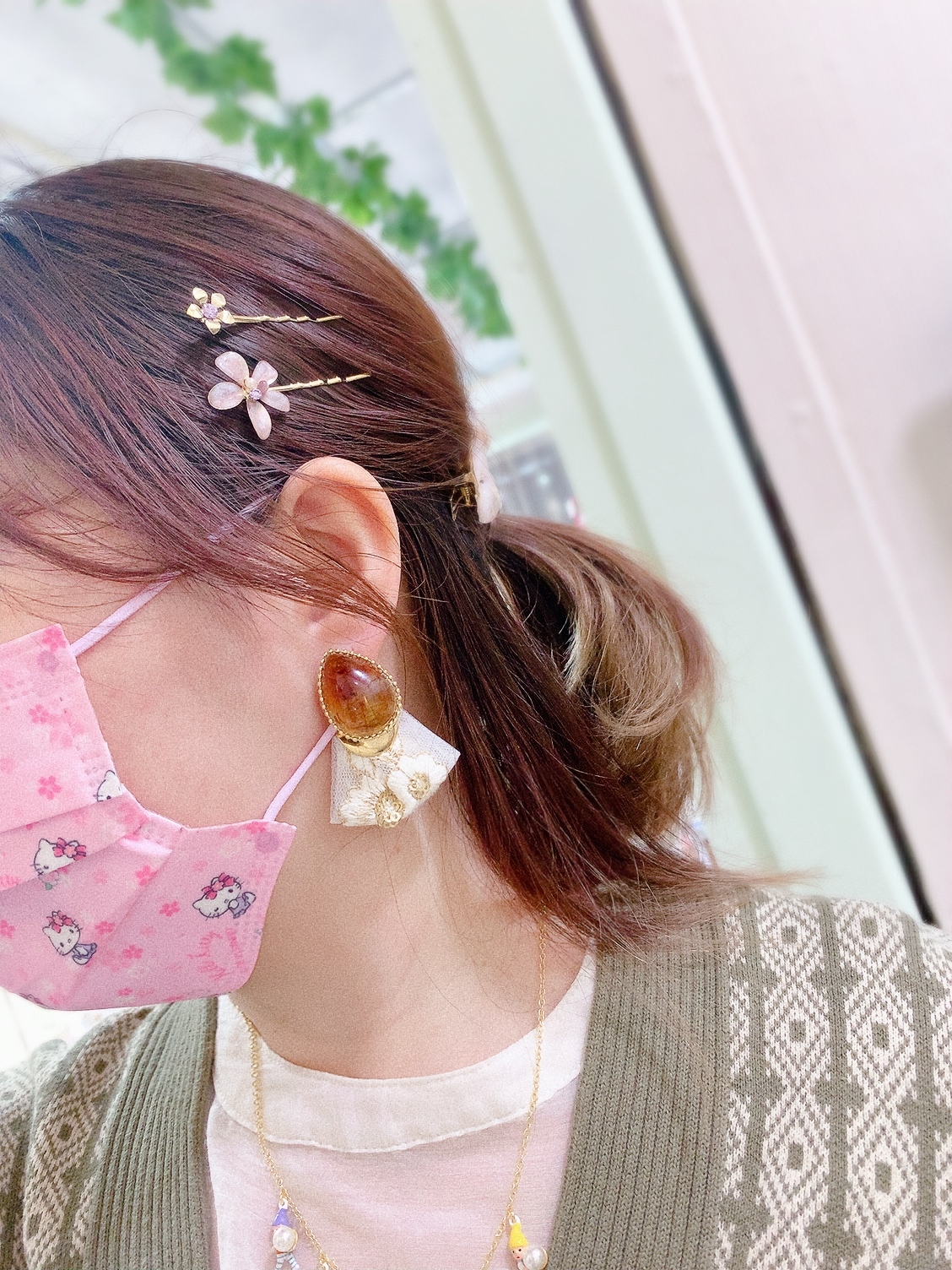 [日本] 花朵髮夾SET