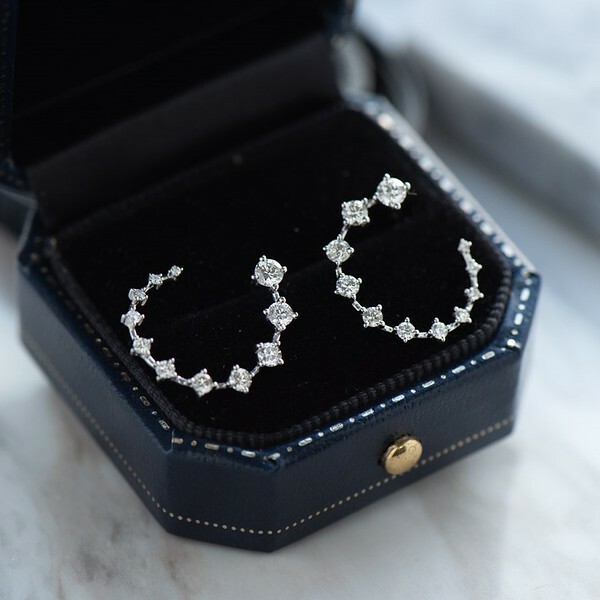 18K Coco Diamond Earring