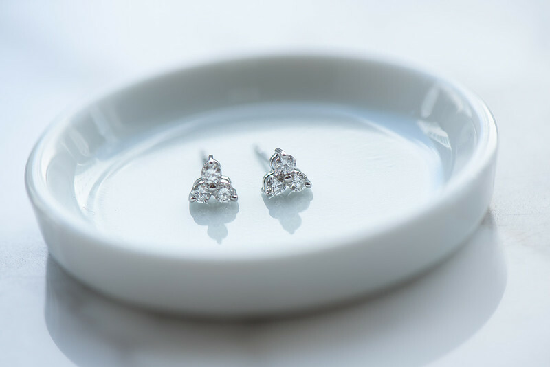 18K Chloe Diamond Earring