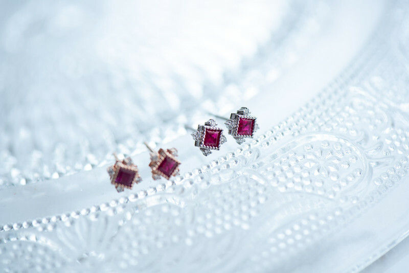 18K Cali Diamond Earring