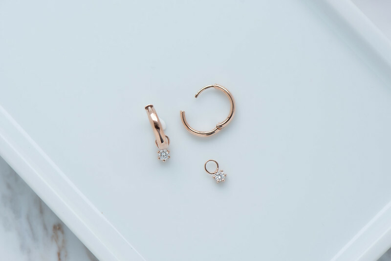 18K Hoop Earring Accessories