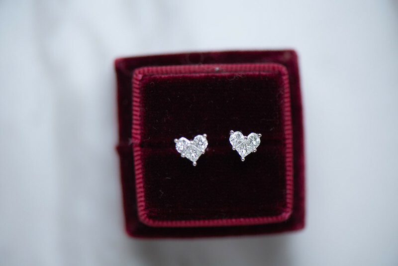 18K Diamond Earring