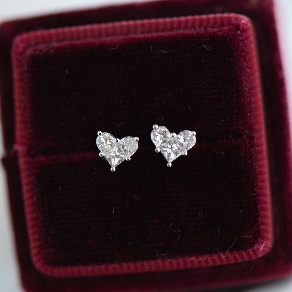 18K Diamond Earring