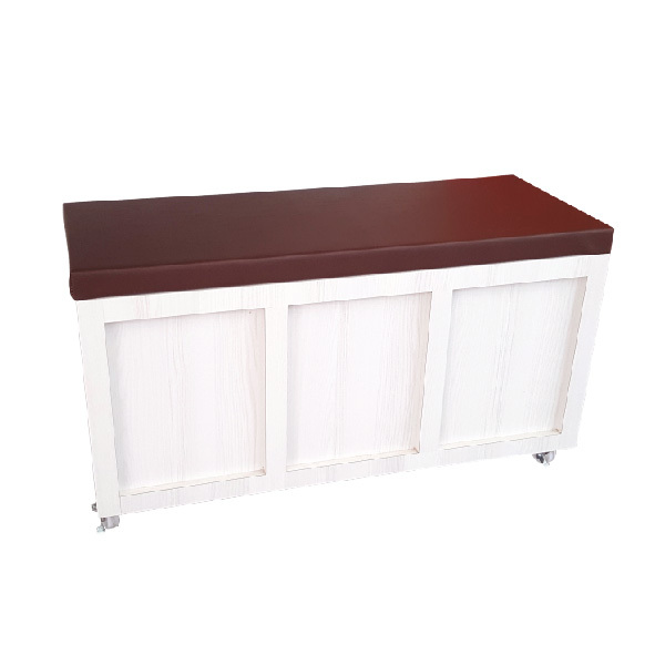 Leather Storage Bench