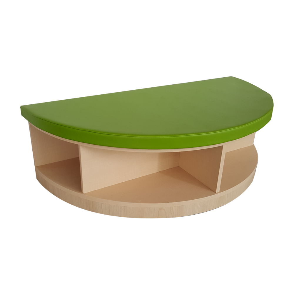 Cushioned Arc Bench