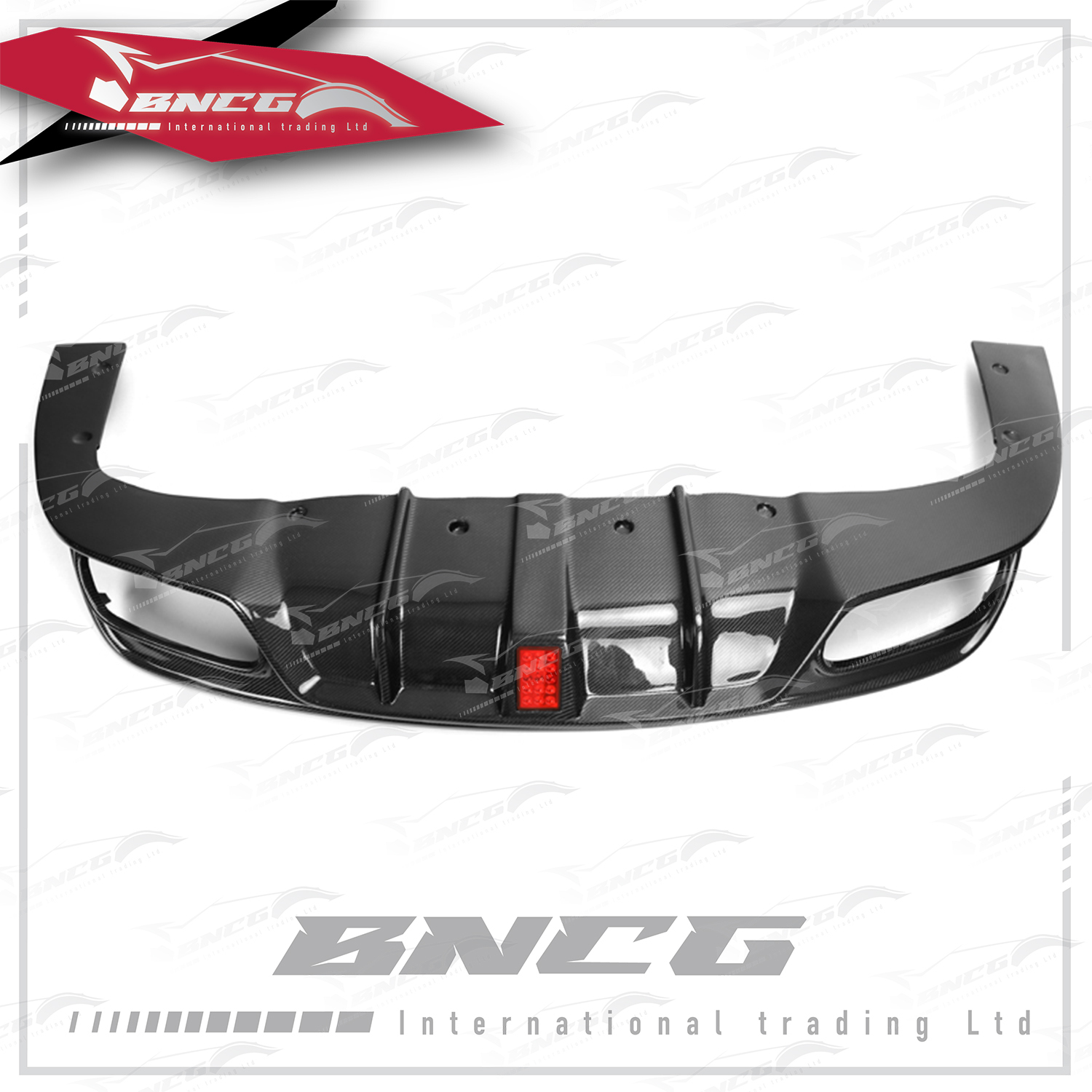 賓士 Benz CLA Class W117 改裝 卡夢 碳纖維 外觀件 空力套件 帶燈款 後下巴 後導流