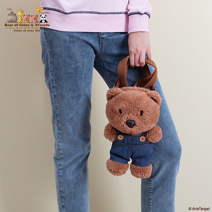 B.O.C 毛絨頭型工人褲斜挎包