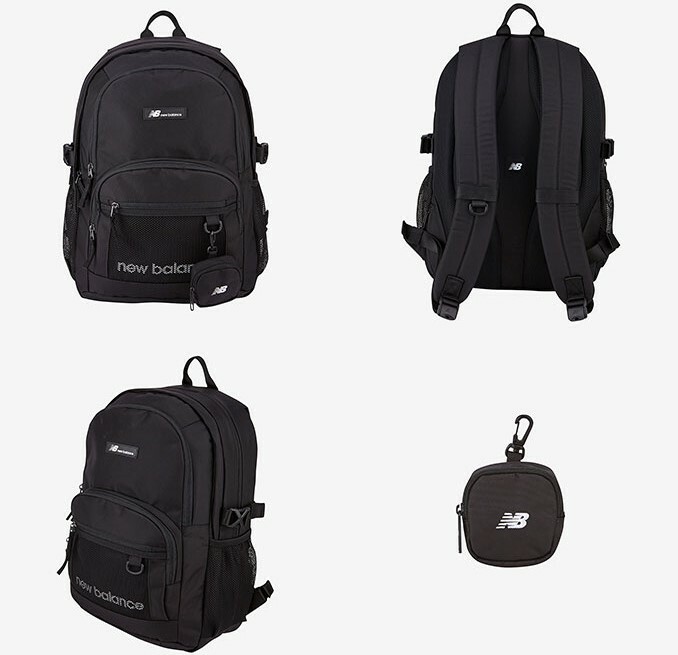 NEW BALANCE Authentic V3 後背包 雙肩包 黑色 NBGCCAA102_19