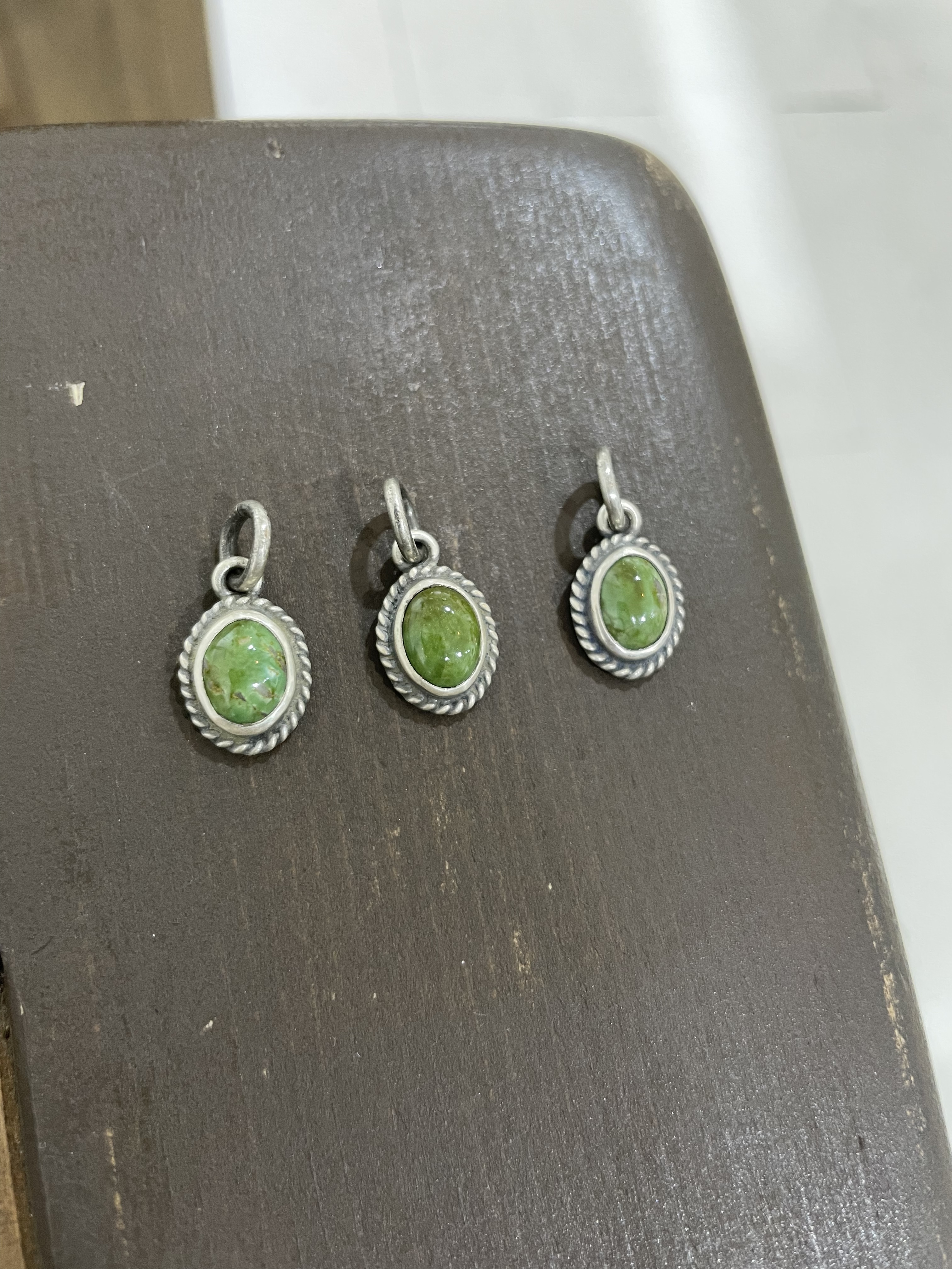 Simple Peacock TQ pendant