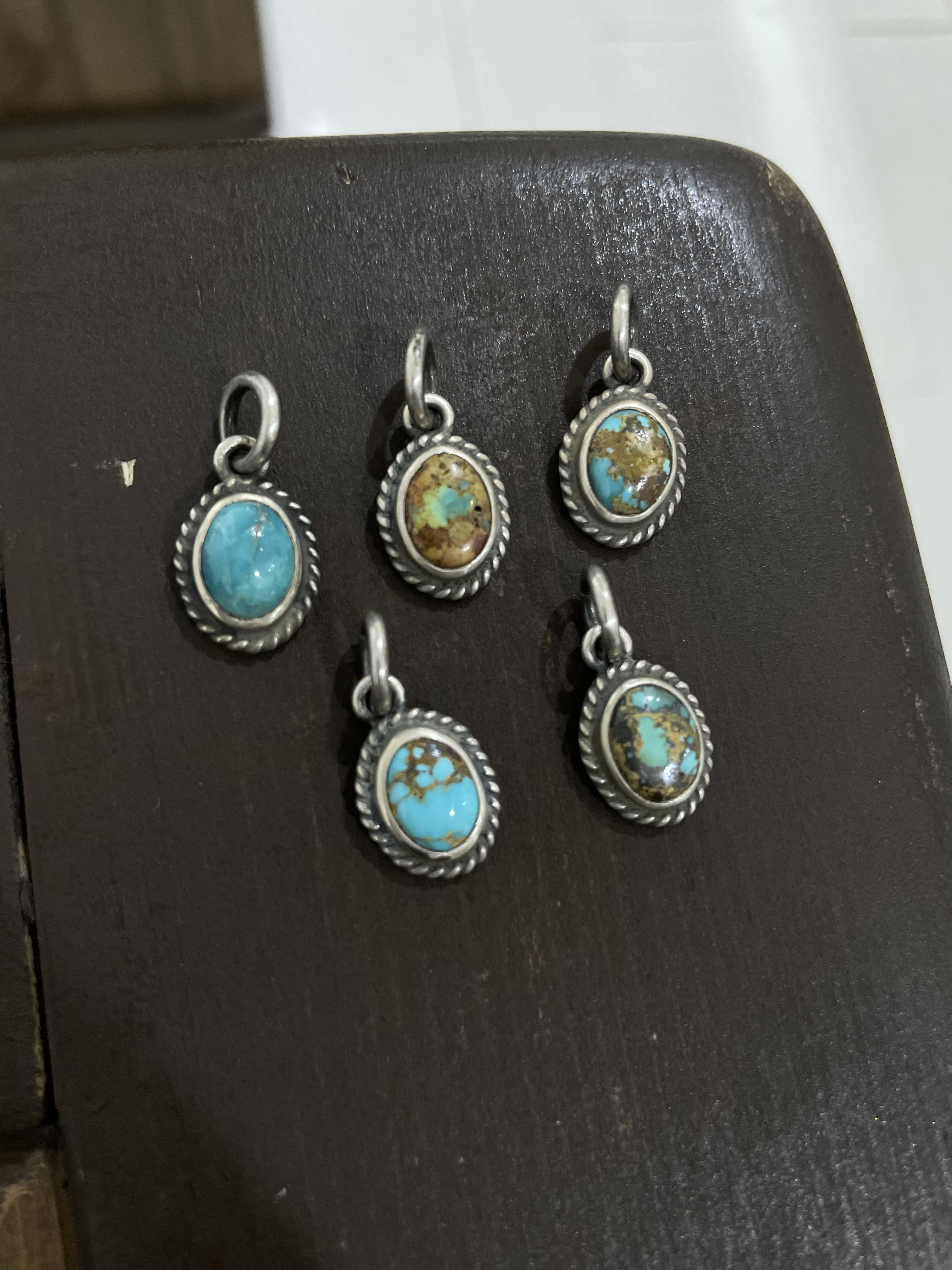 Simple Blue TQ pendant