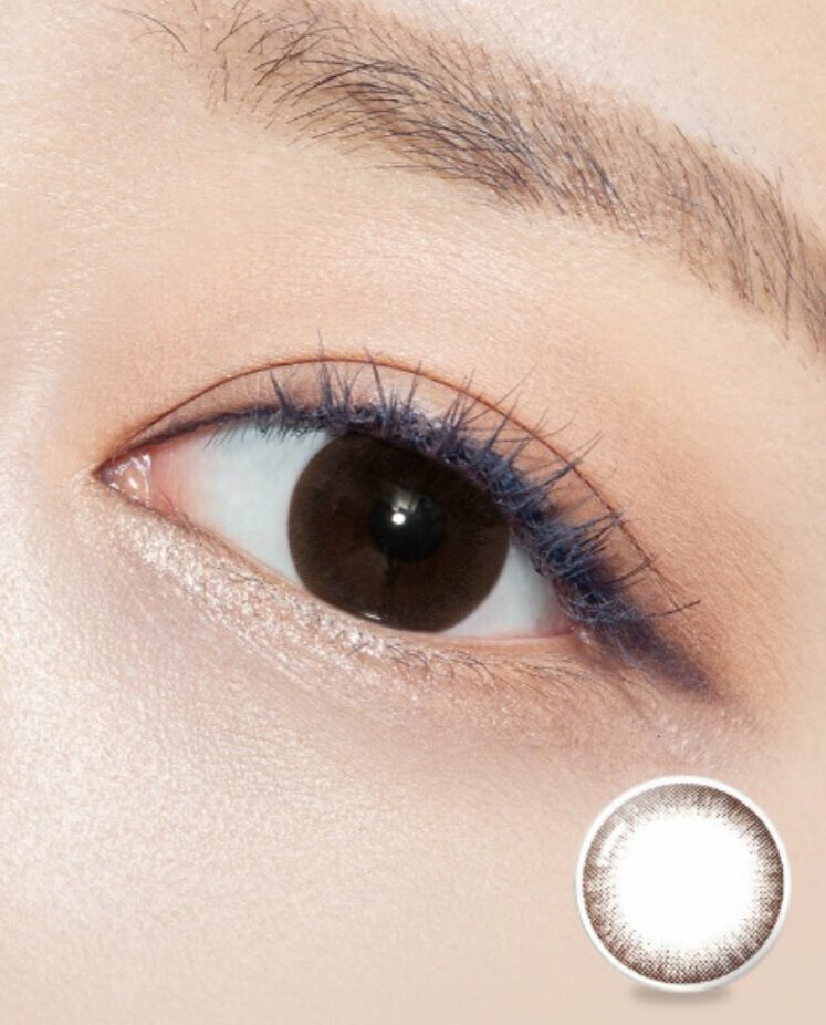 [遠視 Con] OLENS Dali Extra 半年抛彩妝隱形眼鏡｜每樽1片 (Brown / Gray)