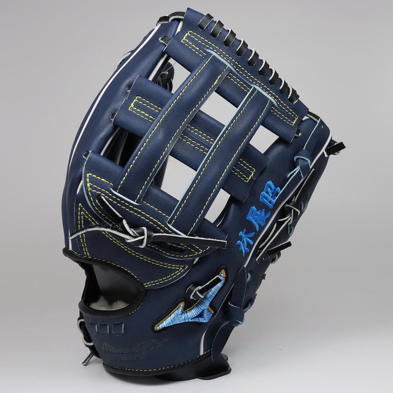 日本製美津濃MIZUNO PRO ORDER HAGA JAPAN 桑原将志5DNA 藍標硬式外野手套