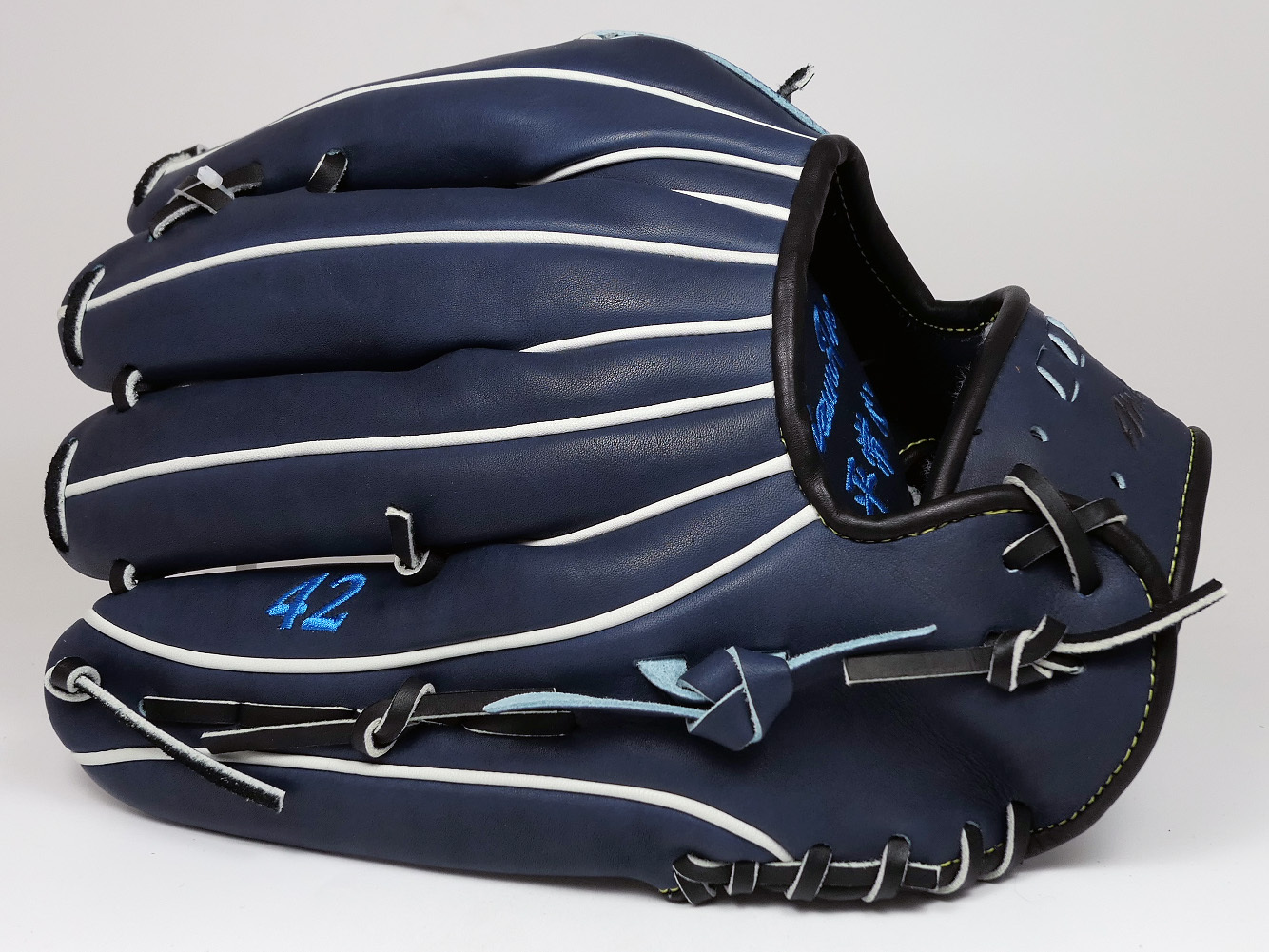 日本製美津濃MIZUNO PRO ORDER HAGA JAPAN 桑原将志5DNA 藍標硬式外野手套