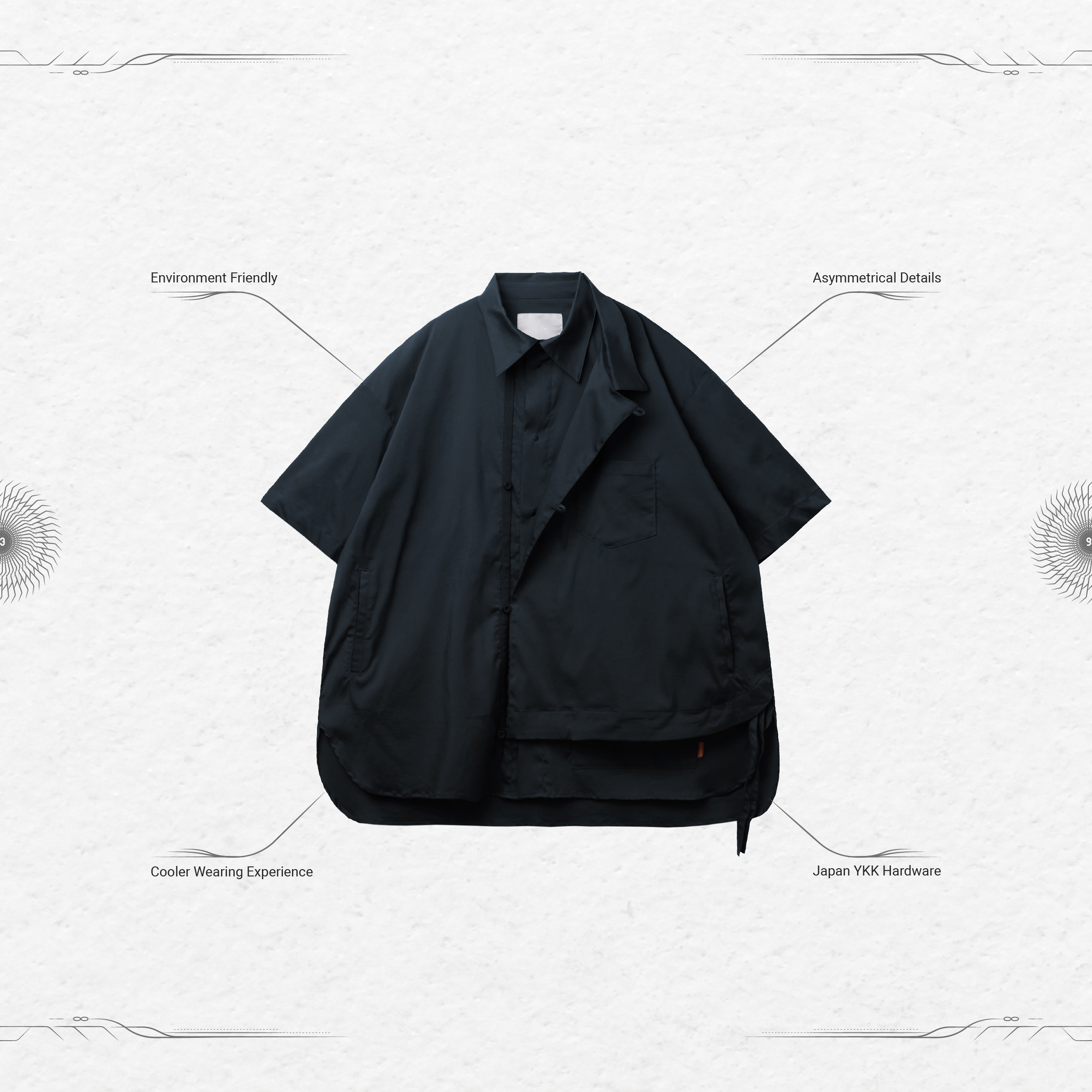 GNV-05” SoftBox 2-Layer Shirt - Bathyal