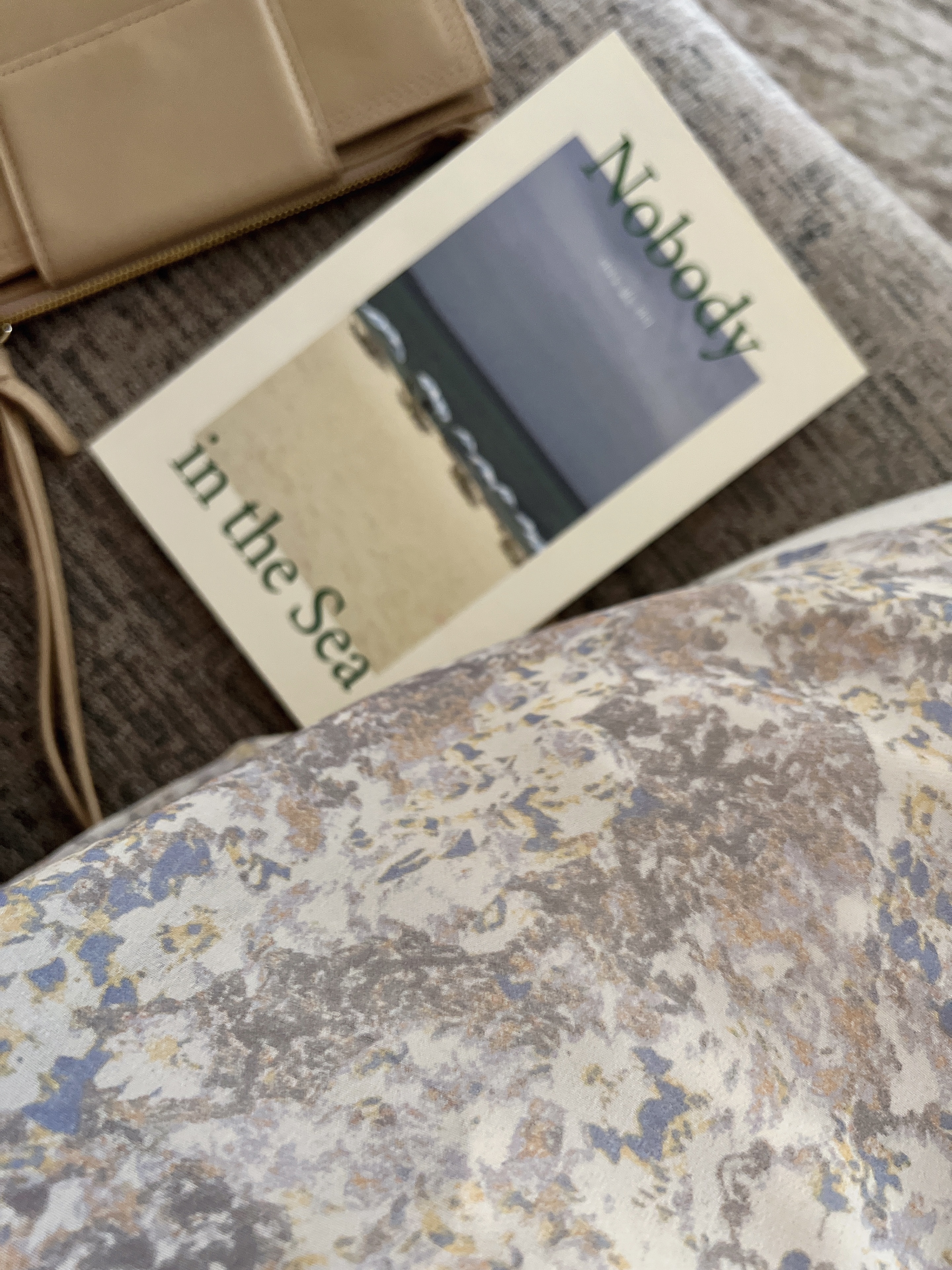 高質感絕美迷霧花紋雪紡襯衫