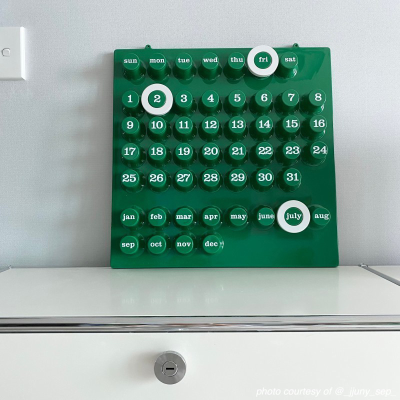 Ring a Date Calendar - Made in Italy - Timeless Design