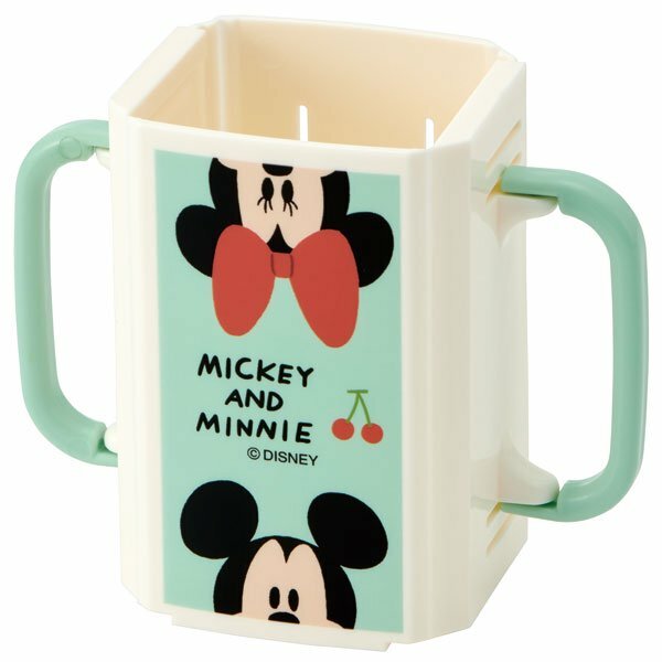 日本製 Skater 折疊紙盒飲品架 Mickey & Minnie