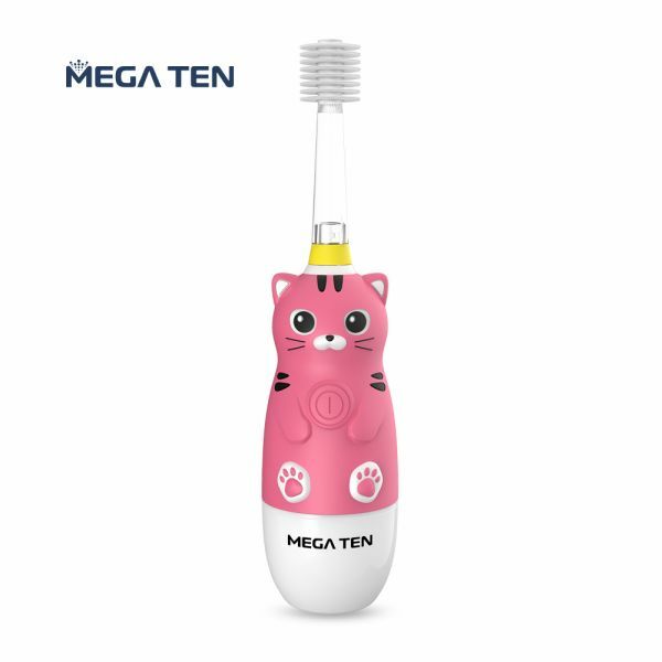 【VIVATEC】MEGA TEN 360兒童電動牙刷(貓咪)