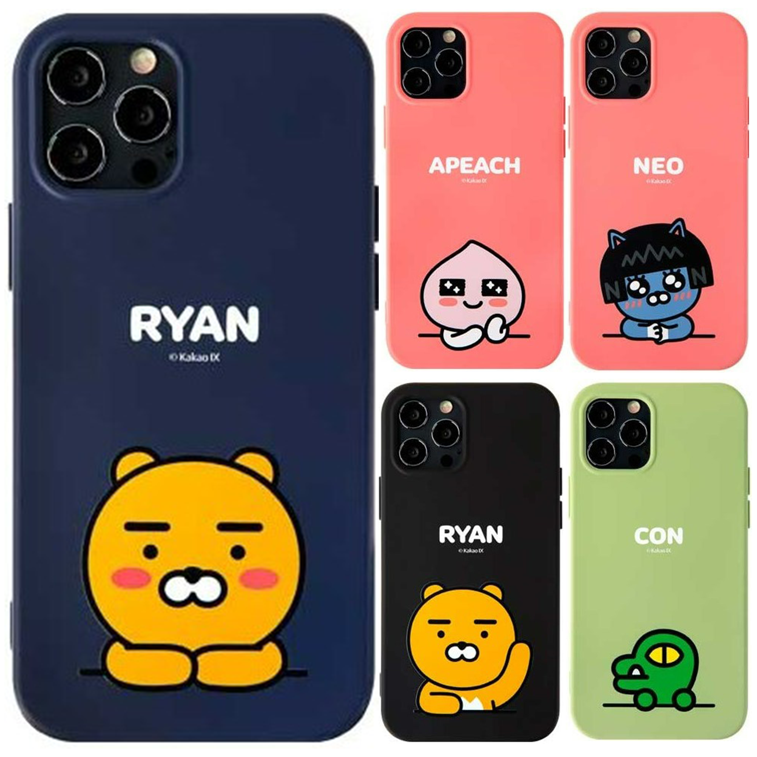 Kakao Friends - Soft Phone Case - 貼身手機保護軟殼 S2 15 S24