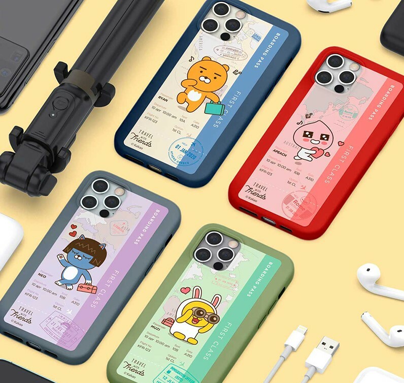 Kakao Friends - Soft Phone Case - 貼身手機保護軟殼 S2