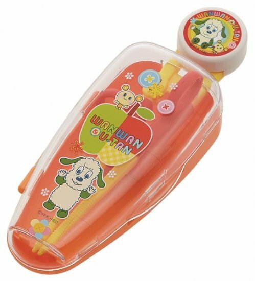 Skarer 兒童學習筷子連盒 右手用 Wan Wan Dog