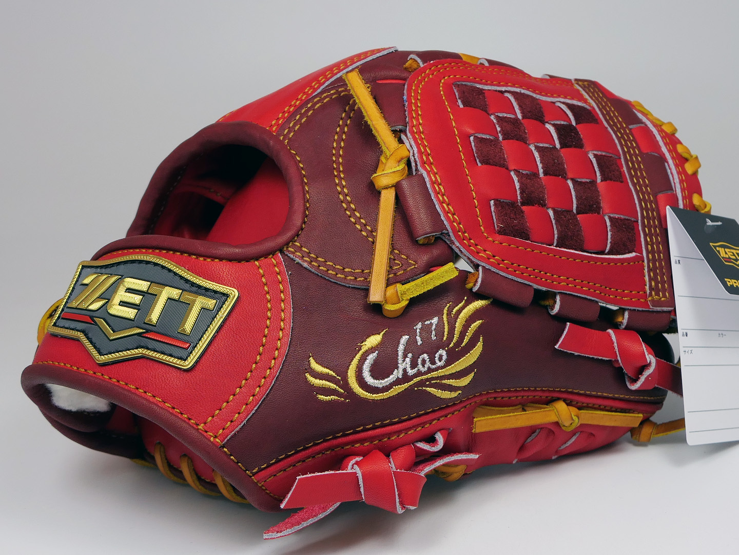 日本製ZETT PROSTATUS ORDER 源田壯亮226 硬式內野手套棒球手套壘球手套