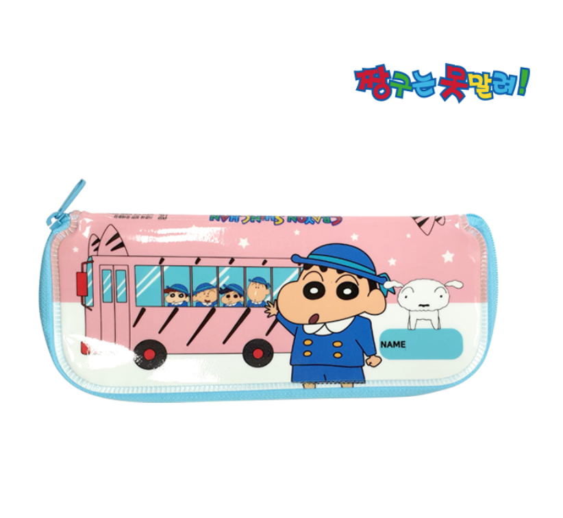 韓國製 蠟筆小新 餐具袋