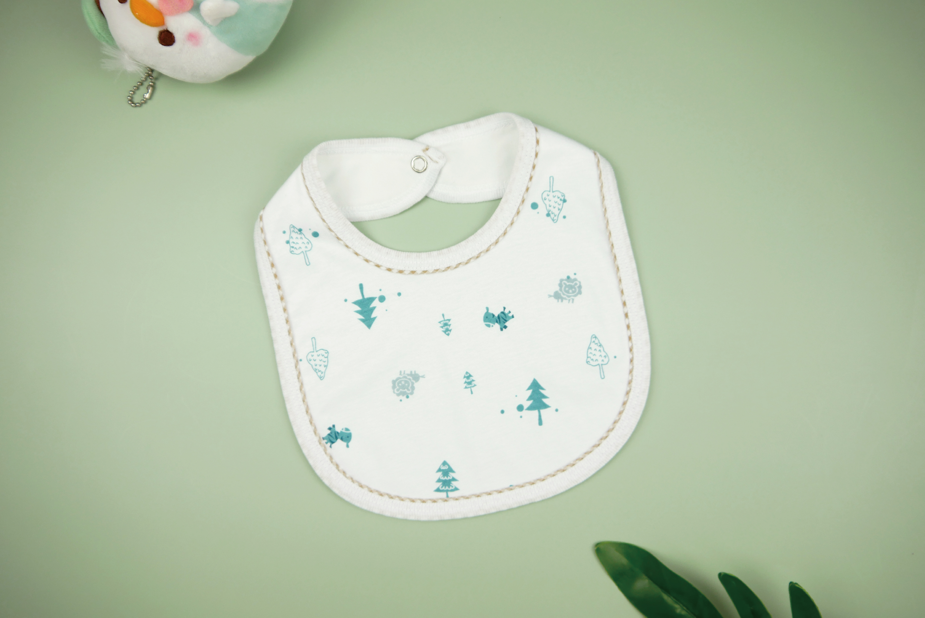 小三福（三福）100%純棉嬰兒口水巾