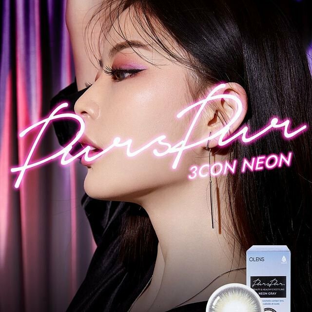 [季拋] OLENS Purspur Nature Brown 3 Month 季拋彩妝隱形眼鏡｜每樽1片 (3個月)