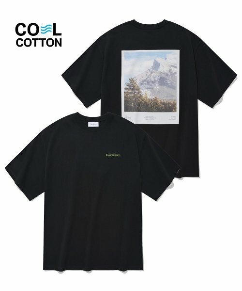 COVERNAT 山TEE T恤 短袖 黑色