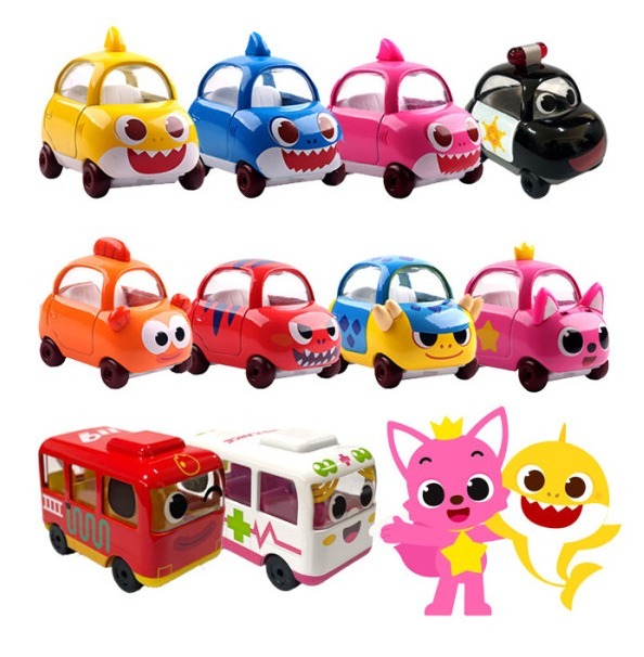 韓國直送 Pinkfong x Baby Shark 迷你玩具車仔