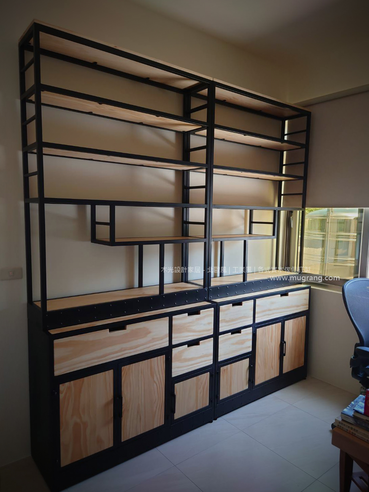 LOFT實木展示抽屜櫃架|可訂製