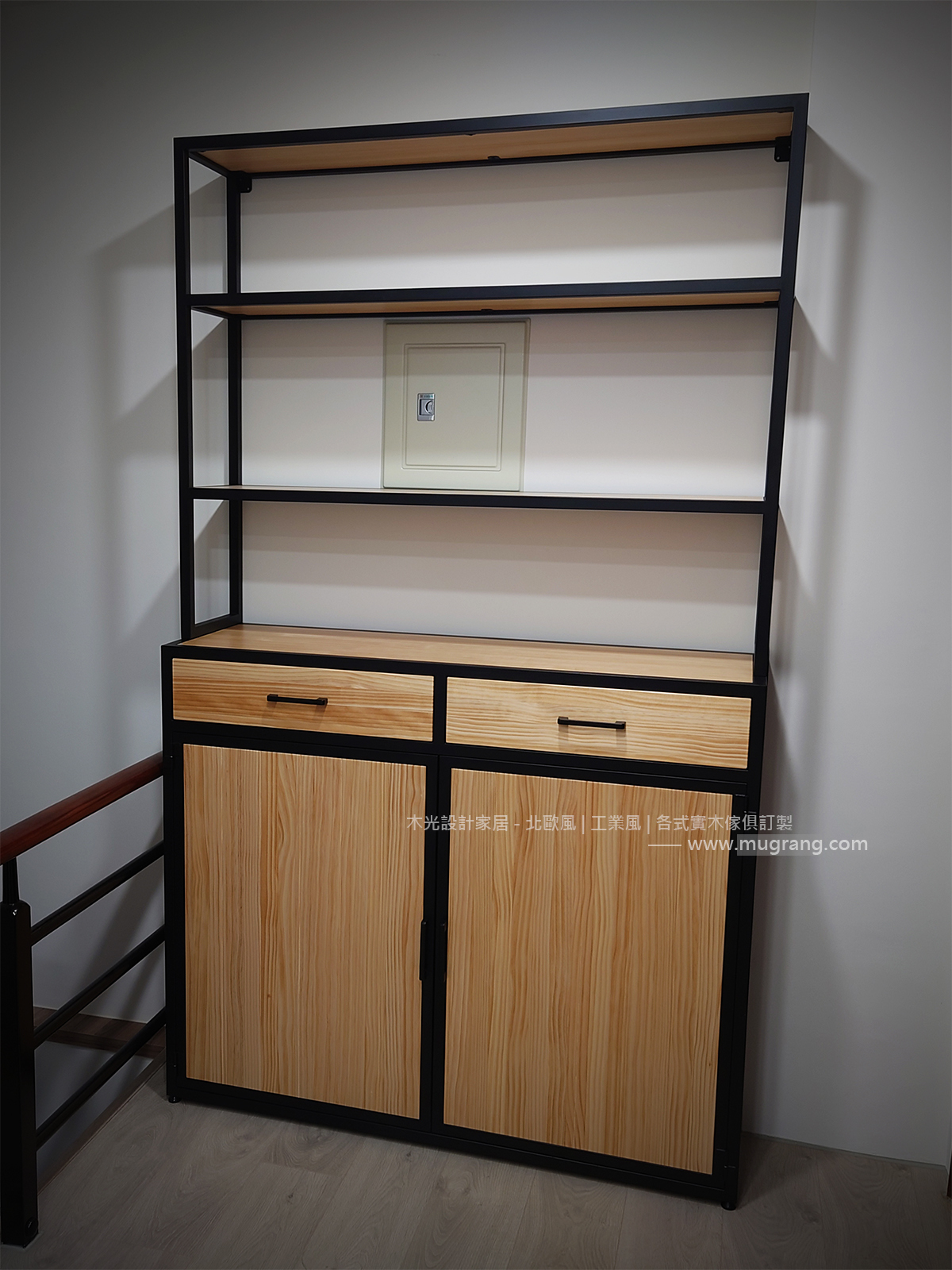 LOFT實木展示抽屜櫃架|可訂製